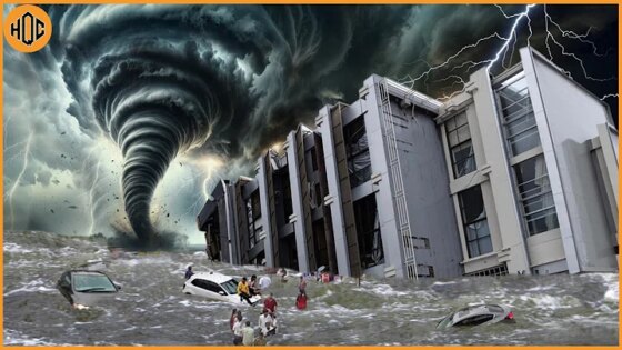 Worst Natural Disasters Hit South Africa STORM / Flash Flood & Hailstorm Destroy Everything
