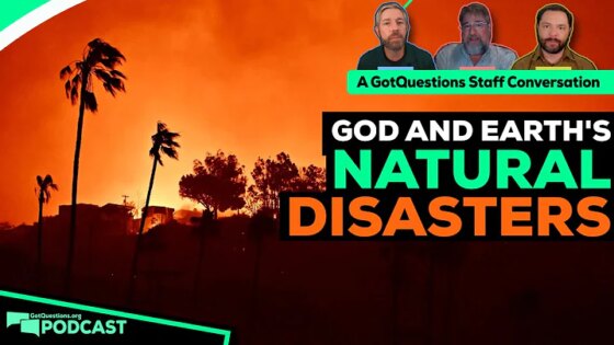 Why does God allow natural disasters? How should we react to natural disasters? -Podcast Episode 240