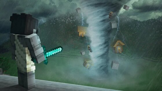 I Added Natural Disasters to Minecraft