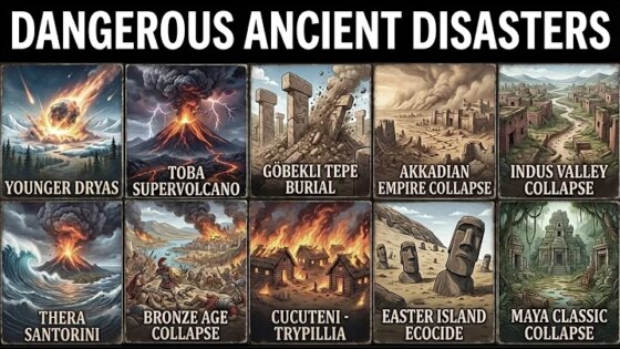 10 Ancient Disasters That Erased Entire Civilizations