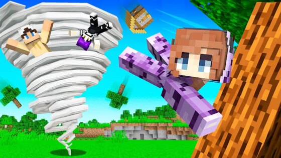 Extreme Natural Disasters in Minecraft!