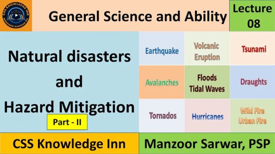 Natural Disasters Part II Tornados Avalanches Hurricanes Cyclones Wild and Urban Fires