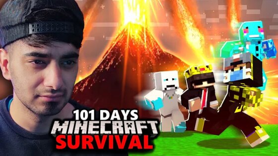 SURVIVING 101 DAYS IN NATURAL DISASTER WORLD WITH FRIENDS