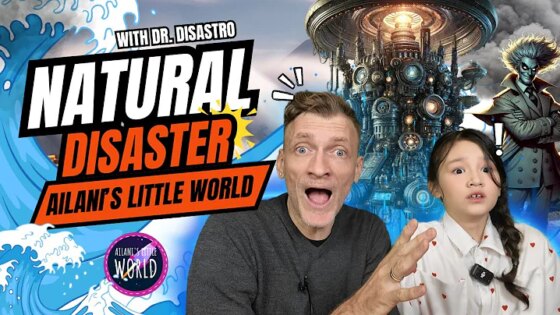 Natural Disasters for Kids! Ailani & Papa Sean Stop Dr. Disatro from Destroying the World