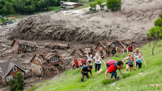 Moments Filmed Seconds Before Disasters - Best of 2025 #3