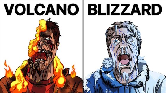 What Dying In Every Natural Disaster Would Be Like